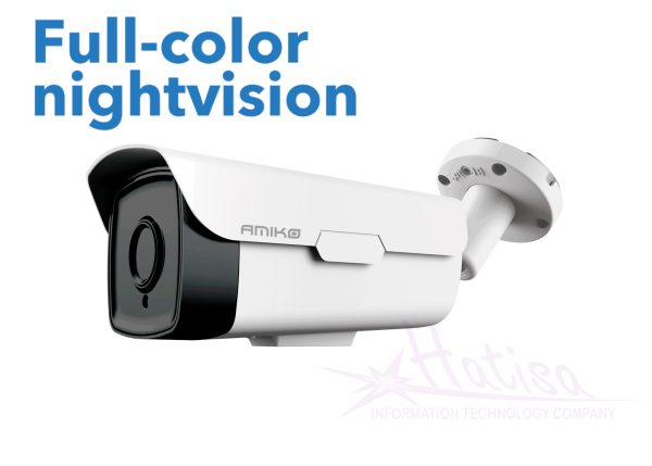 Цилиндрическая IP камера 2МР AMIKO BW60M200 POE NC (NIGHT COLOR VISION)